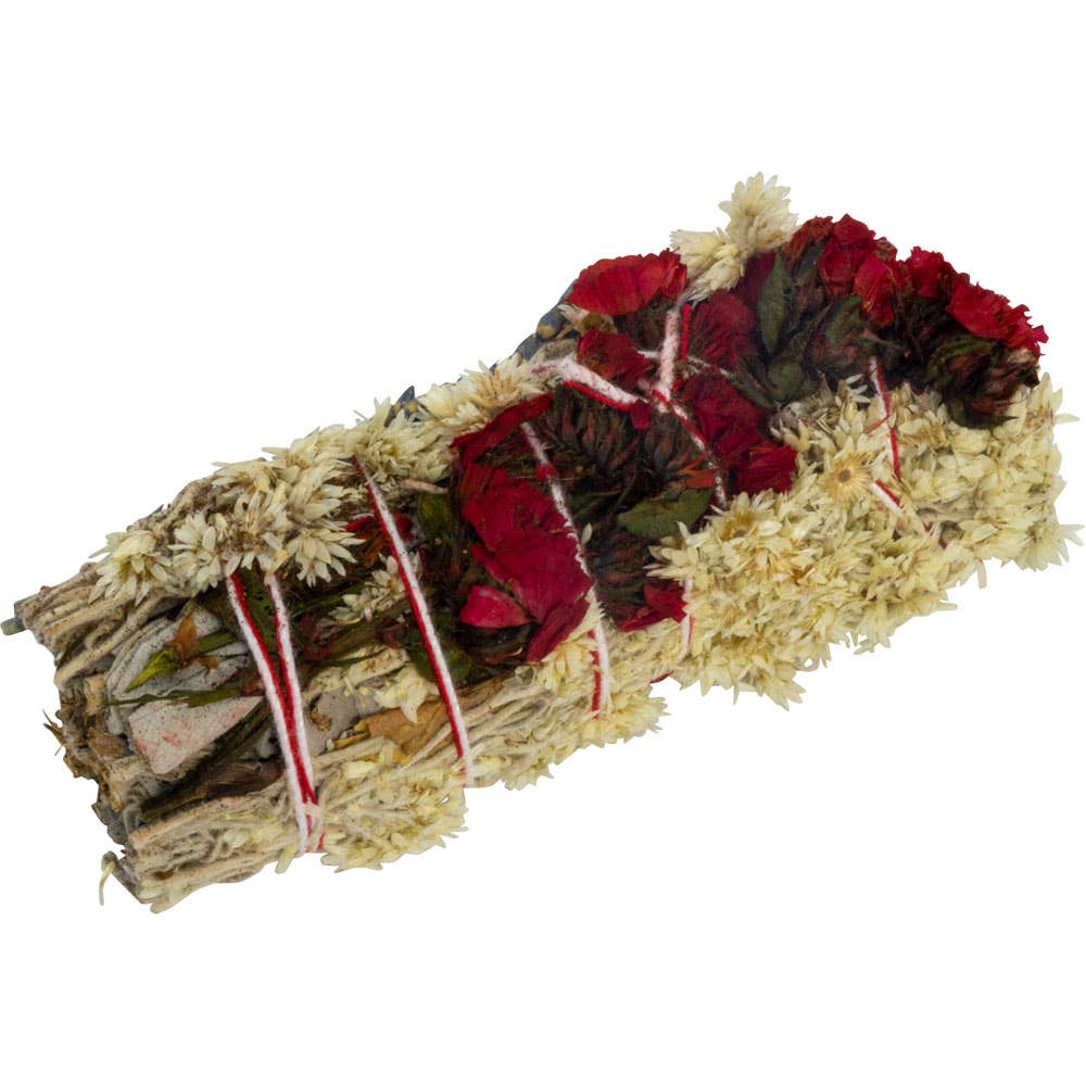 White Sage w/Mullein, Red White & Blue
