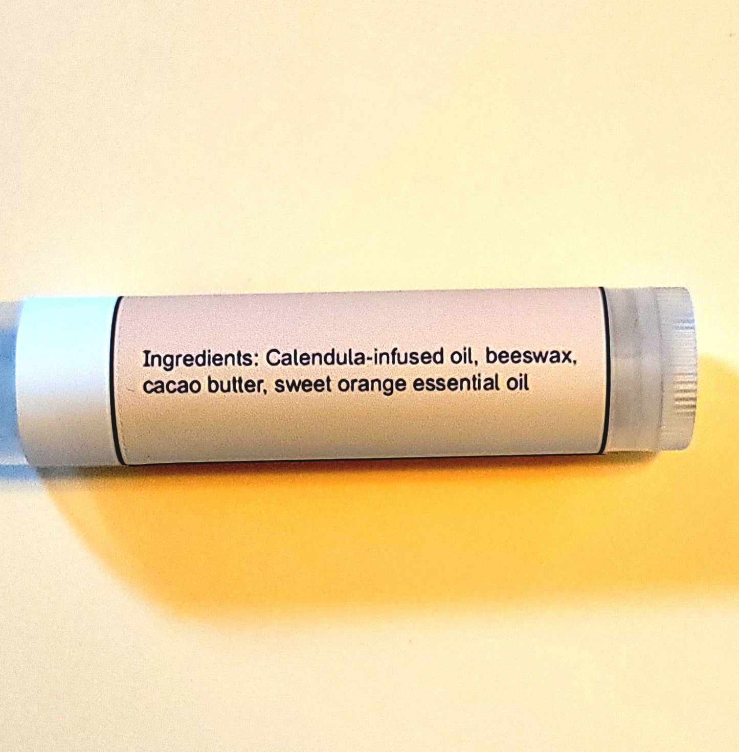 Hemlock & Vine's Sweet Orange & Cacao Lip Balm