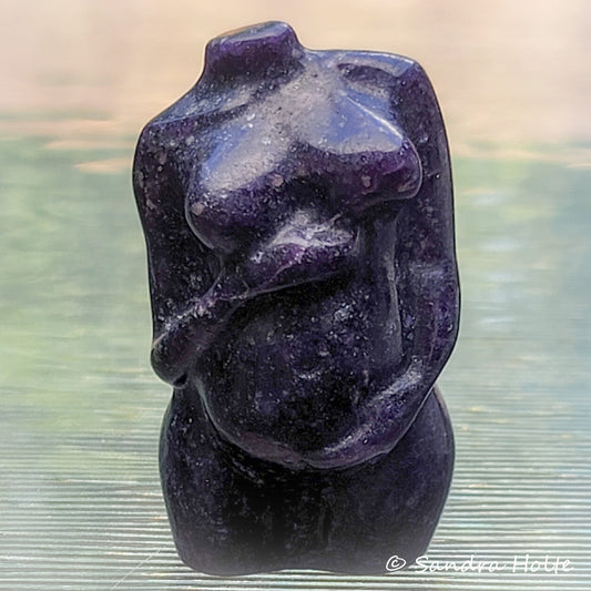 Pregnant Goddess/Lady Body Lepidolite