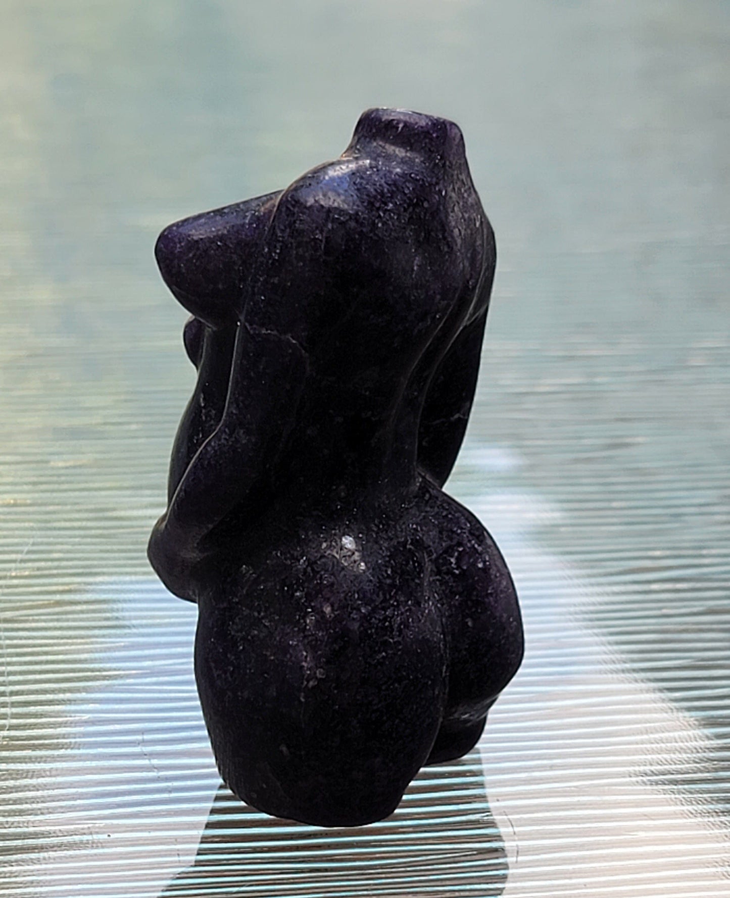 Pregnant Goddess/Lady Body Lepidolite