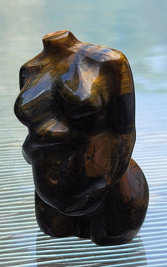 Pregnant Goddess/Lady Body Tiger Eye