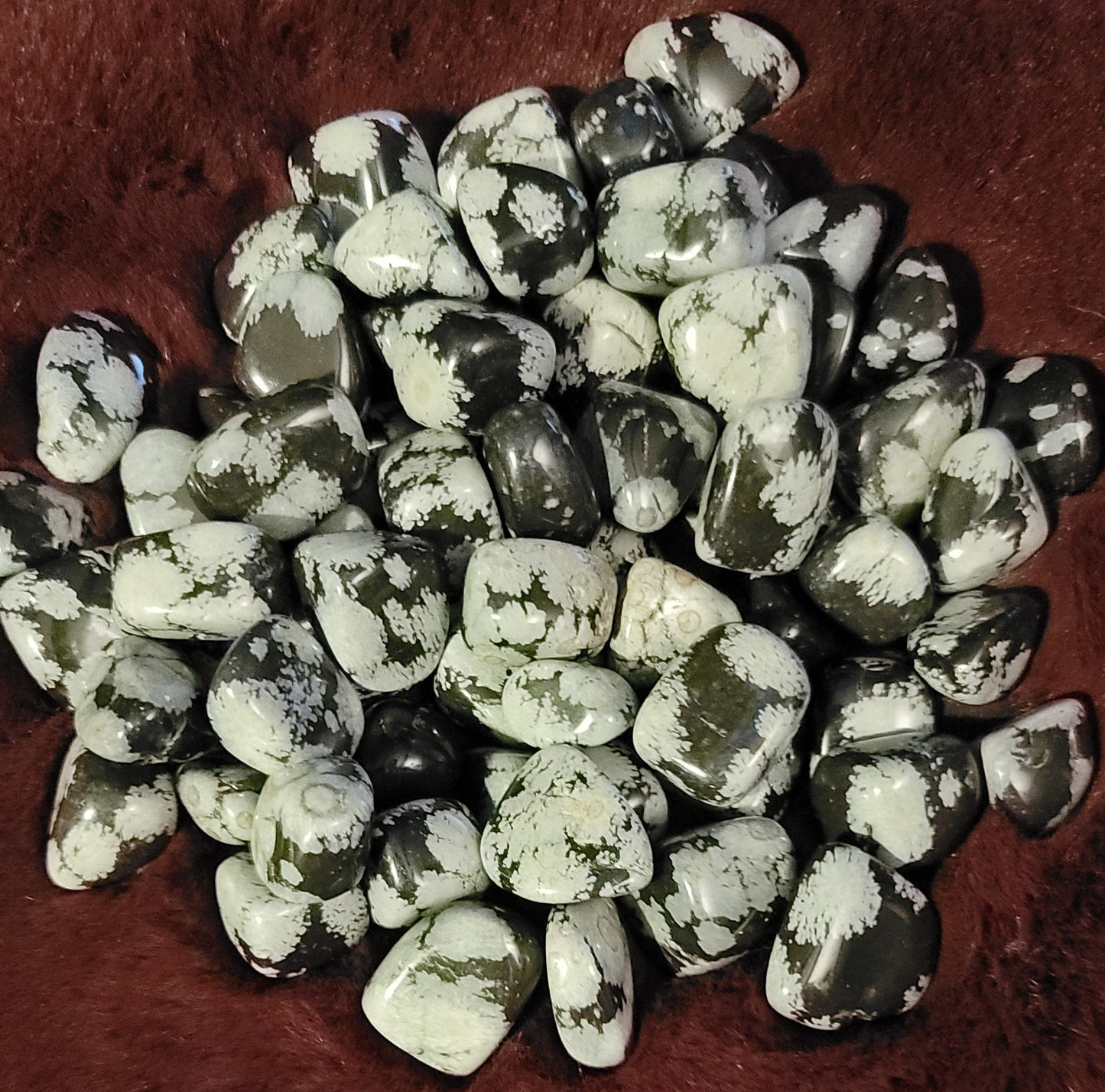 Snowflake Obsidian Tumble