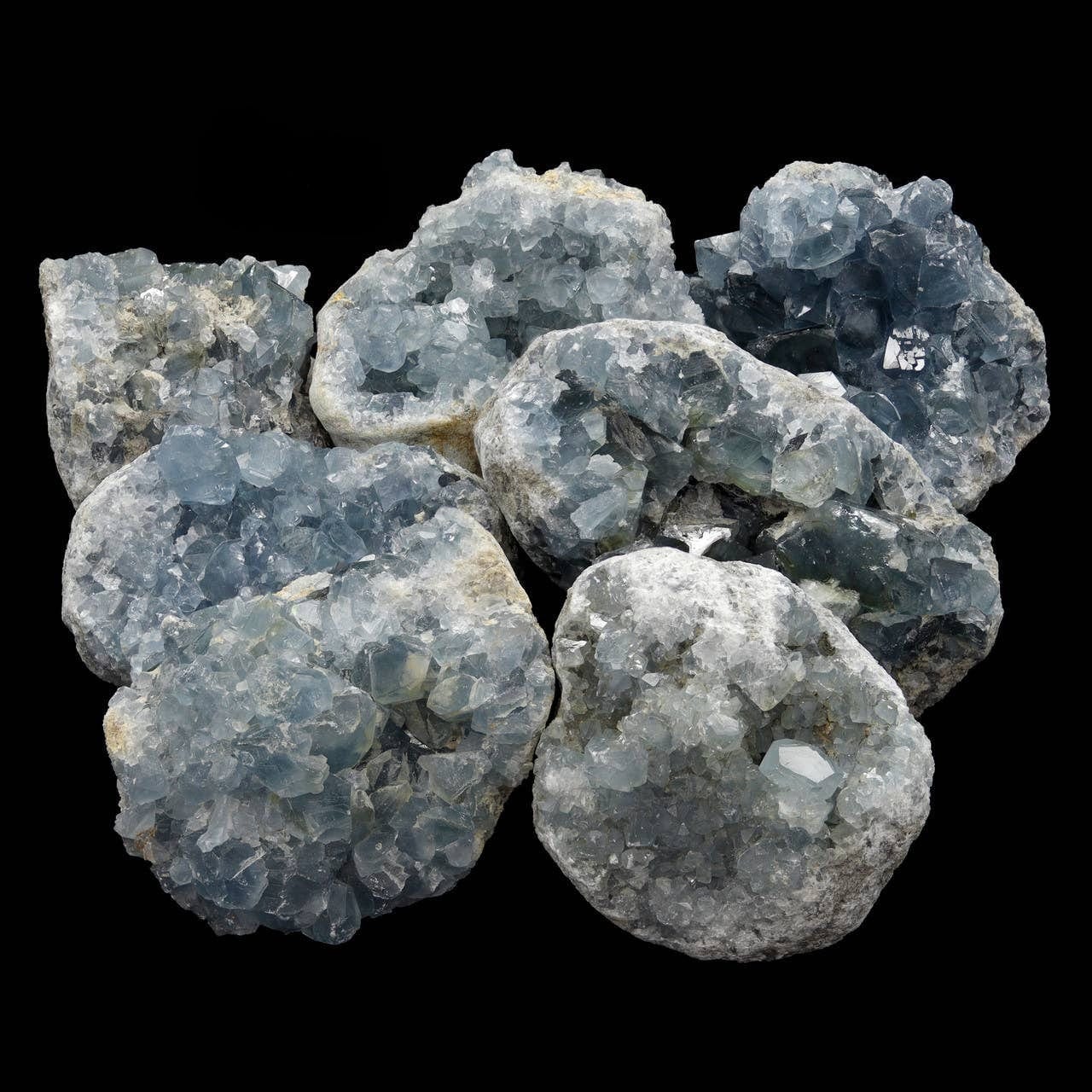 Celestite Crystal Cluster (Madagascar)